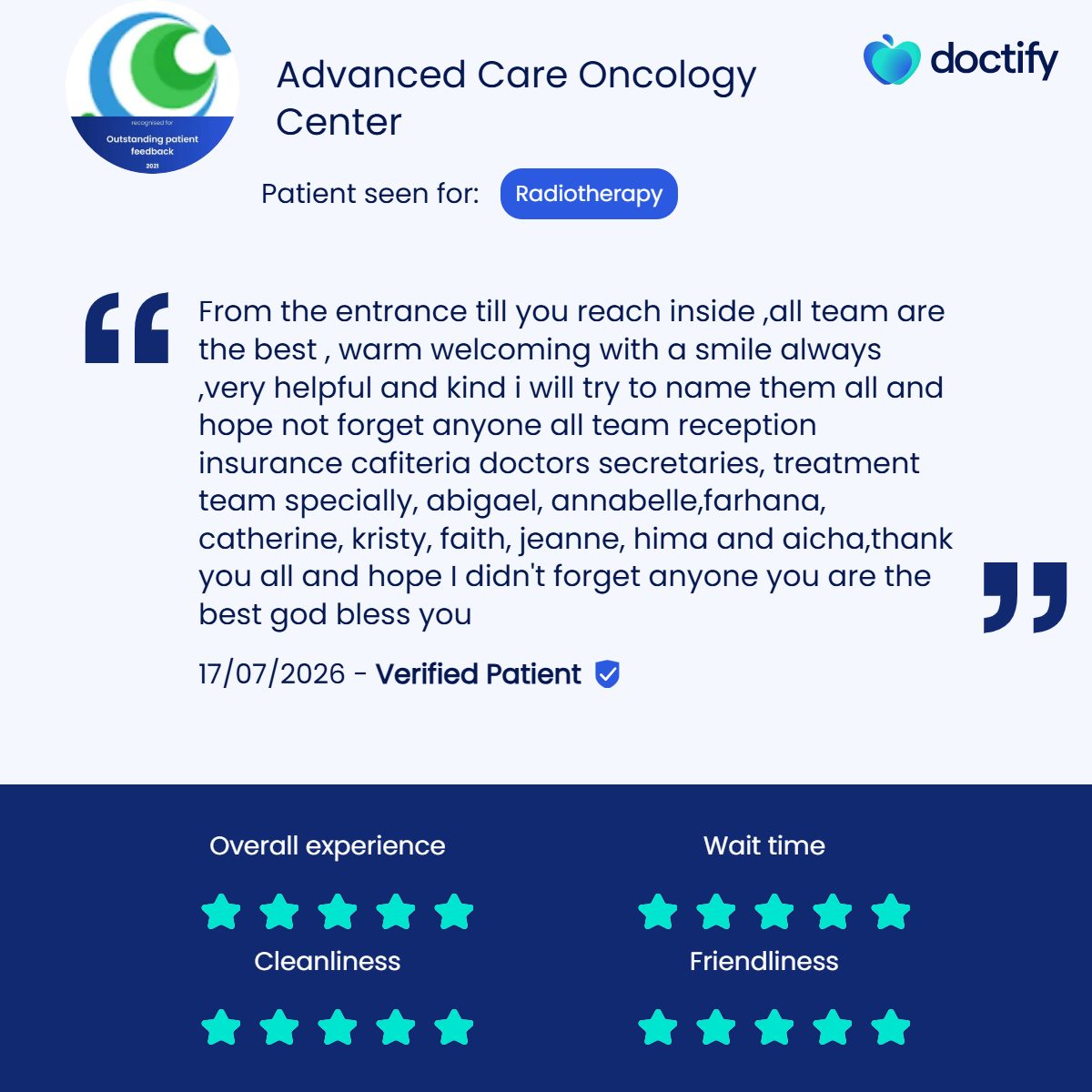 Patient Feedback