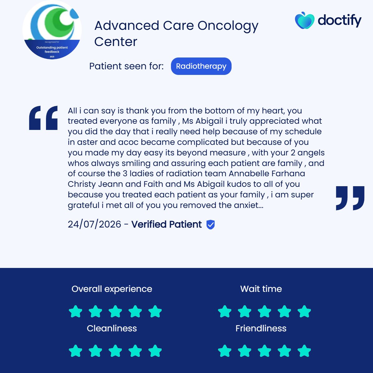 Patient Feedback